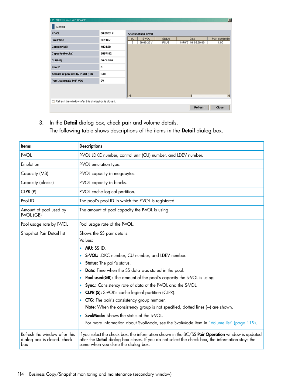 HP XP RAID Manager Software User Manual | Page 114 / 129