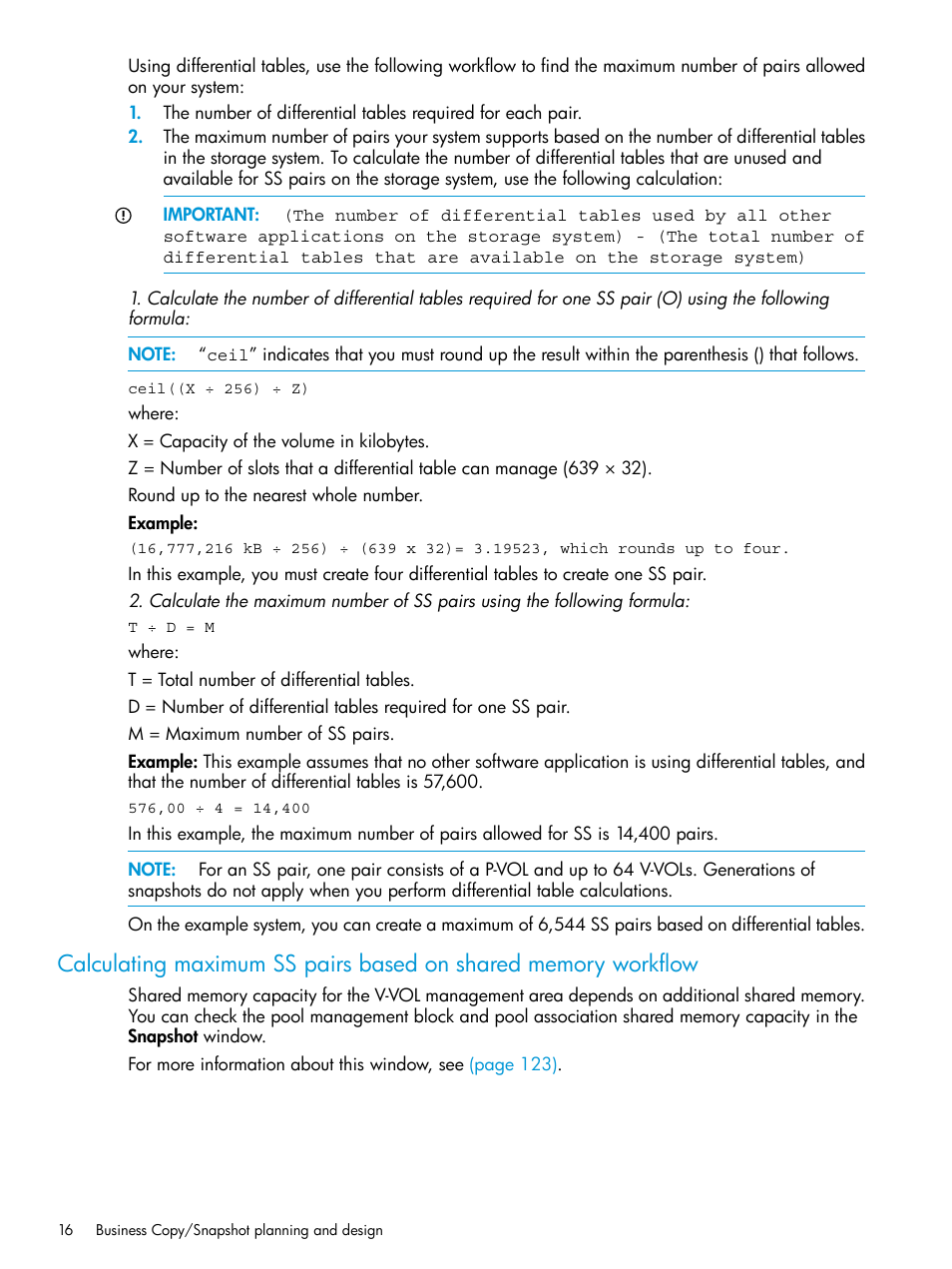 Calculating maximum | HP XP RAID Manager Software User Manual | Page 16 / 129