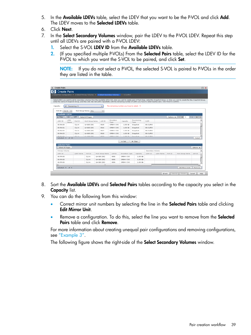 HP XP RAID Manager Software User Manual | Page 39 / 129
