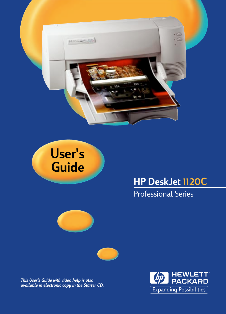 HP Deskjet 1120cxi Printer User Manual | 31 pages