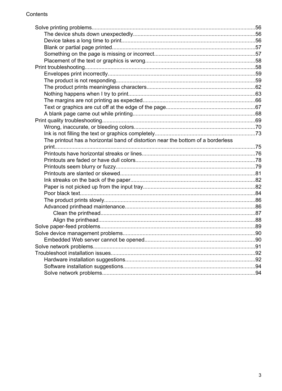 HP Officejet 7000 Wide Format Printer - E809a User Manual | Page 7 / 144