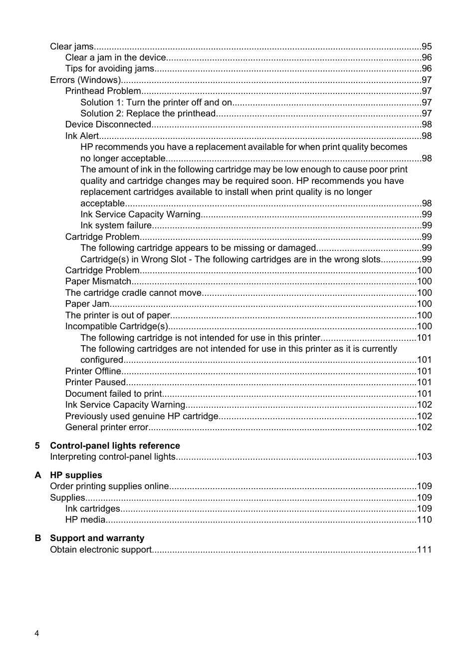 HP Officejet 7000 Wide Format Printer - E809a User Manual | Page 8 / 144