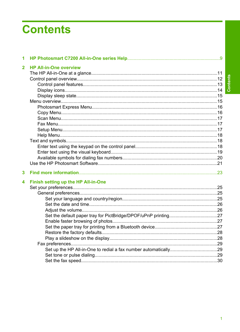 HP Photosmart C7200 Series User Manual | Page 2 / 309
