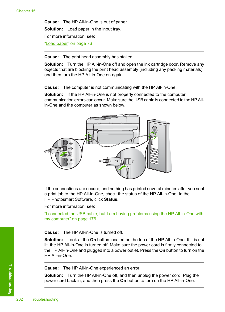 HP Photosmart C7200 Series User Manual | Page 203 / 309