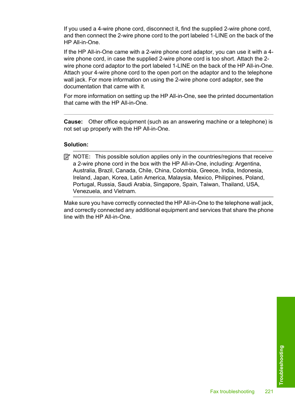 HP Photosmart C7200 Series User Manual | Page 222 / 309