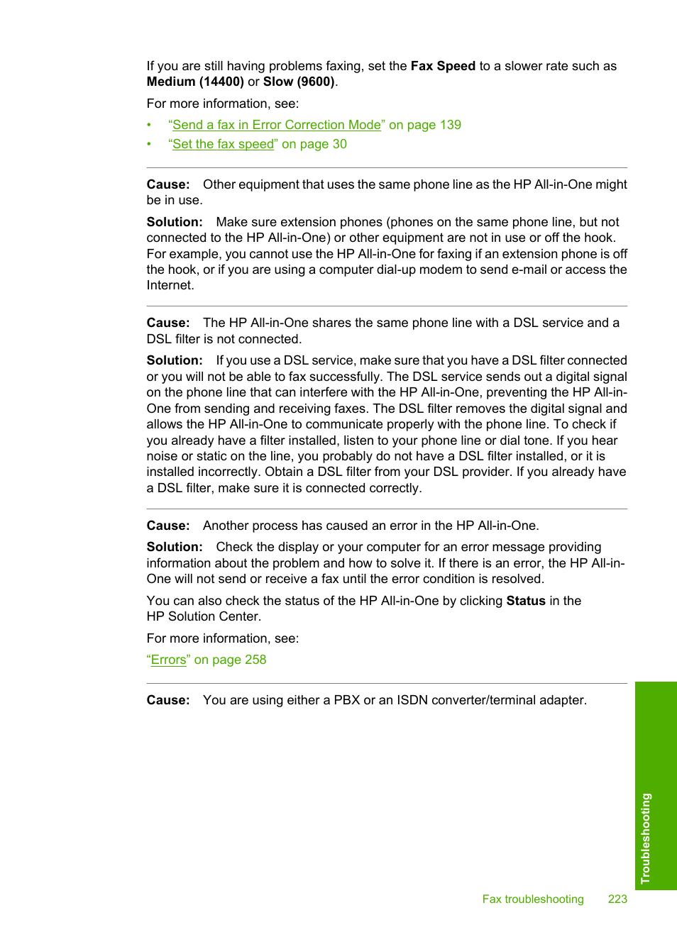HP Photosmart C7200 Series User Manual | Page 224 / 309