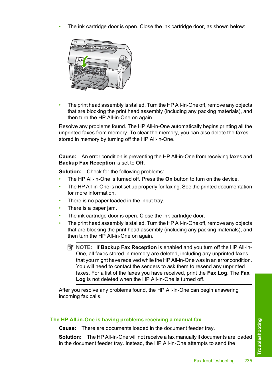 HP Photosmart C7200 Series User Manual | Page 236 / 309
