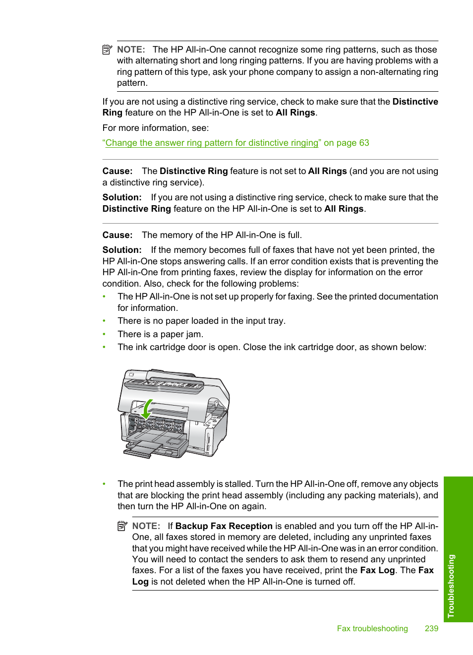 HP Photosmart C7200 Series User Manual | Page 240 / 309