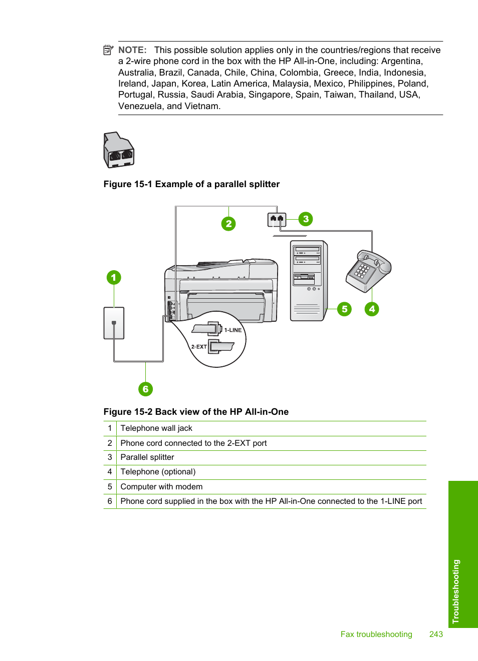 HP Photosmart C7200 Series User Manual | Page 244 / 309