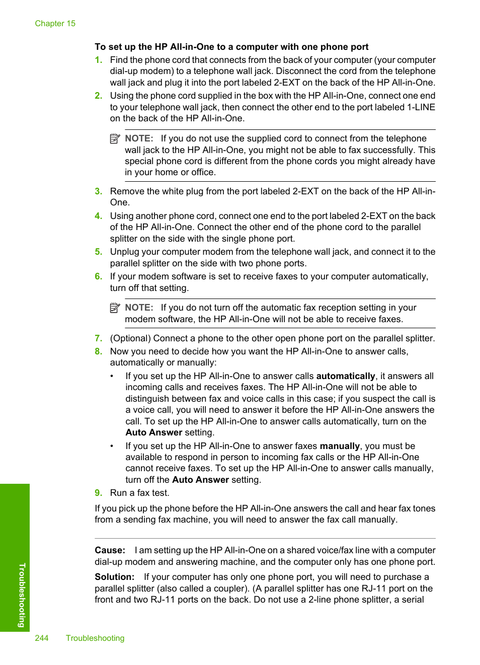 HP Photosmart C7200 Series User Manual | Page 245 / 309
