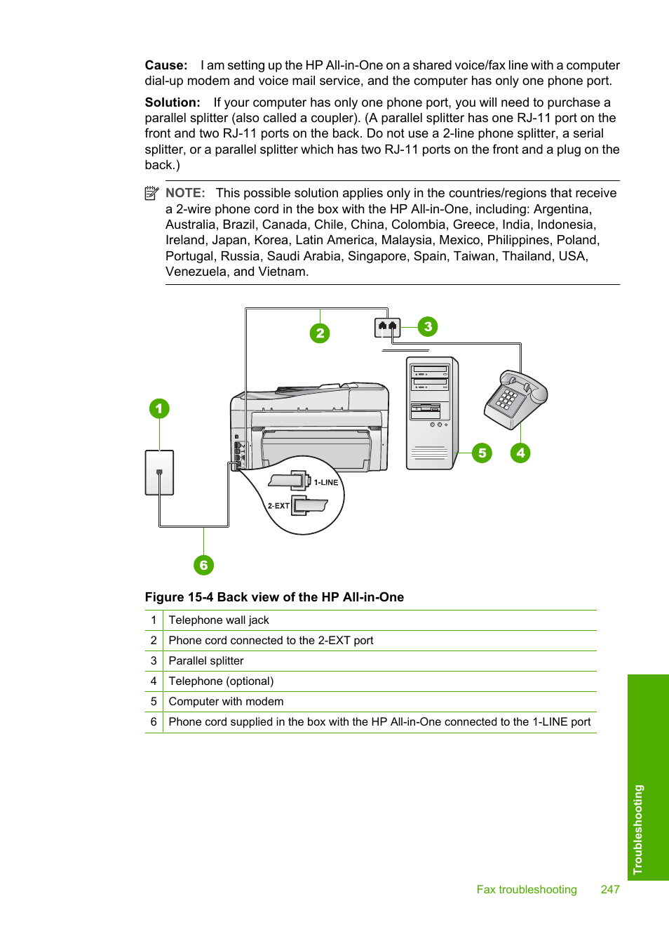 HP Photosmart C7200 Series User Manual | Page 248 / 309