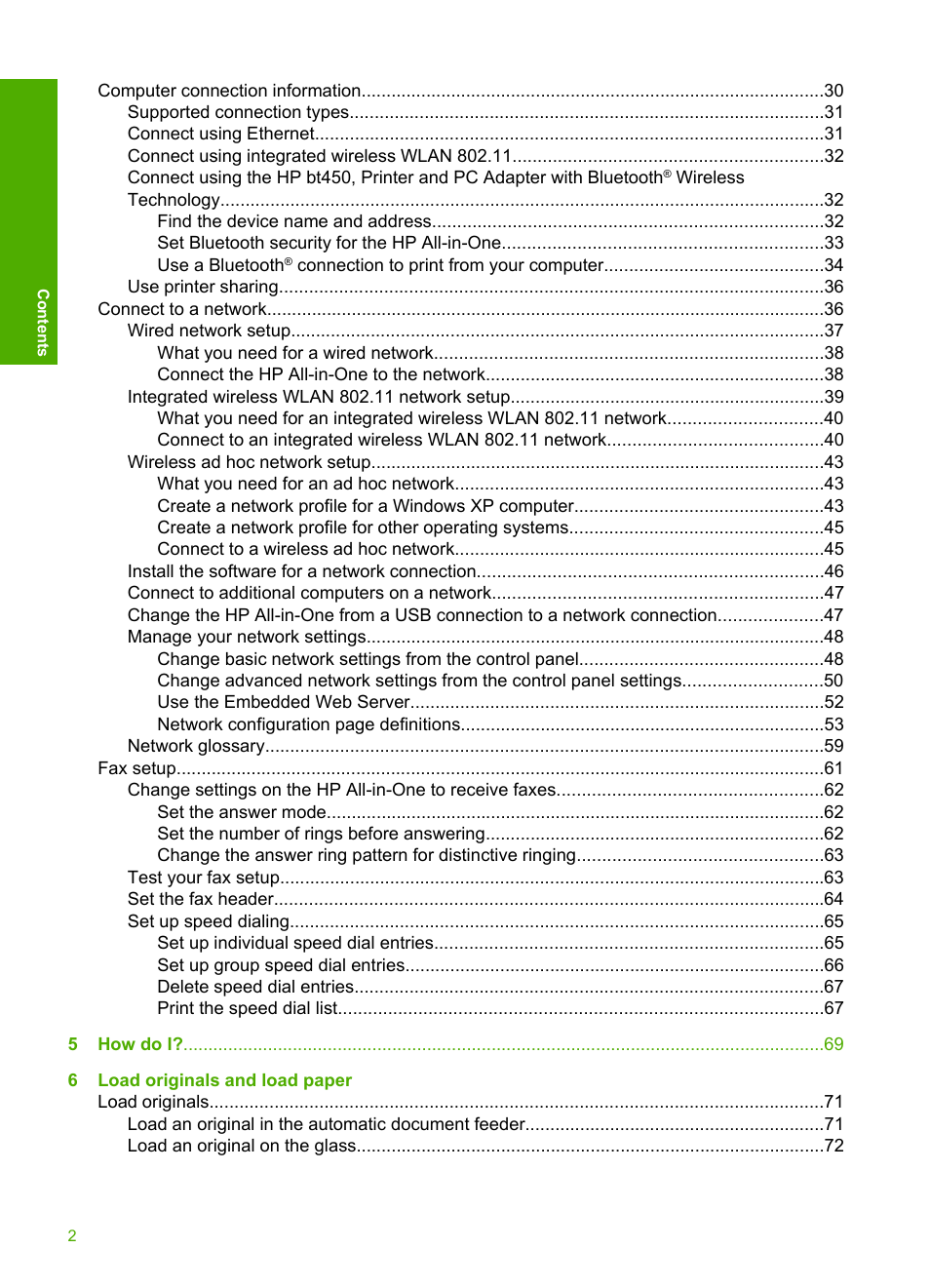 HP Photosmart C7200 Series User Manual | Page 3 / 309