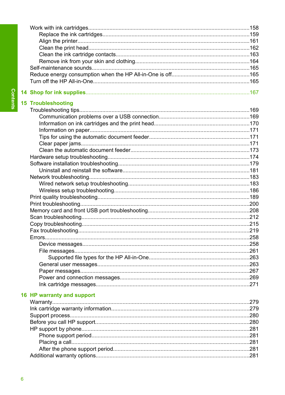 HP Photosmart C7200 Series User Manual | Page 7 / 309