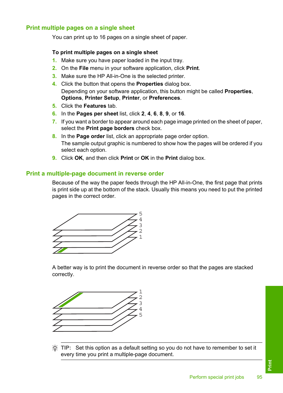 HP Photosmart C7200 Series User Manual | Page 96 / 309