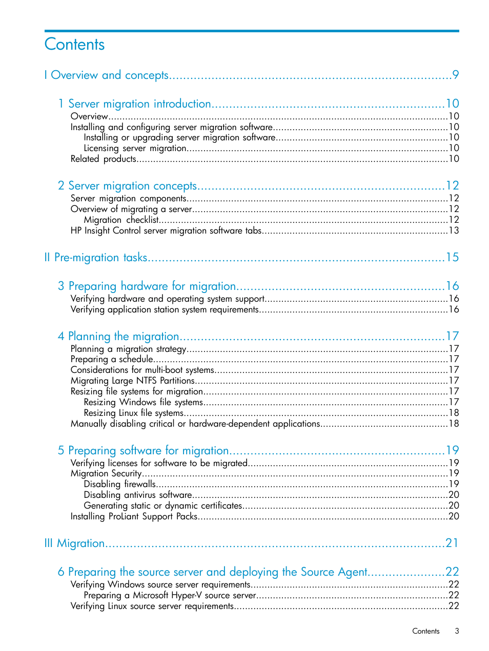 HP Insight Control User Manual | Page 3 / 78