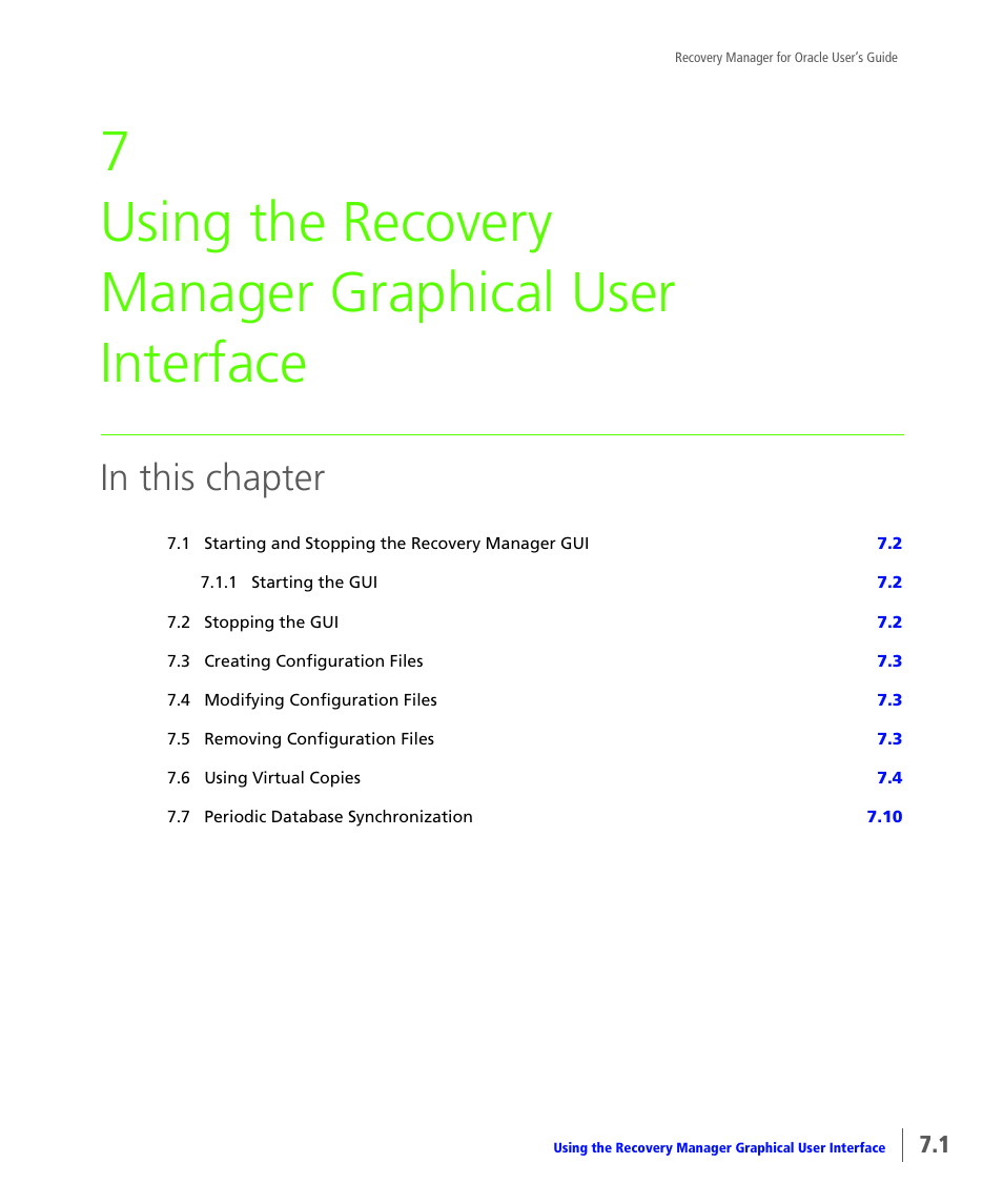 Describes | HP 3PAR Application Software Suite for Oracle User Manual | Page 149 / 184