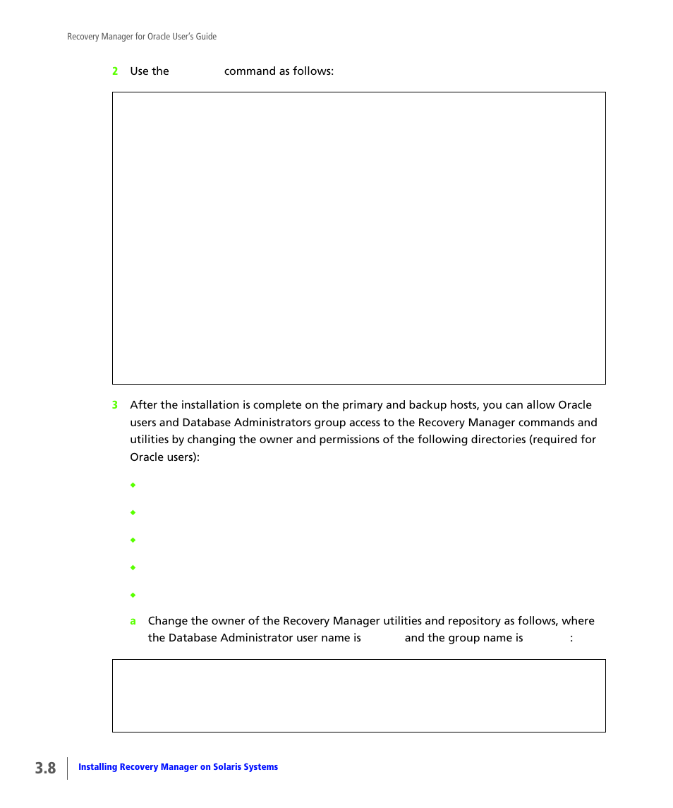 HP 3PAR Application Software Suite for Oracle User Manual | Page 46 / 184