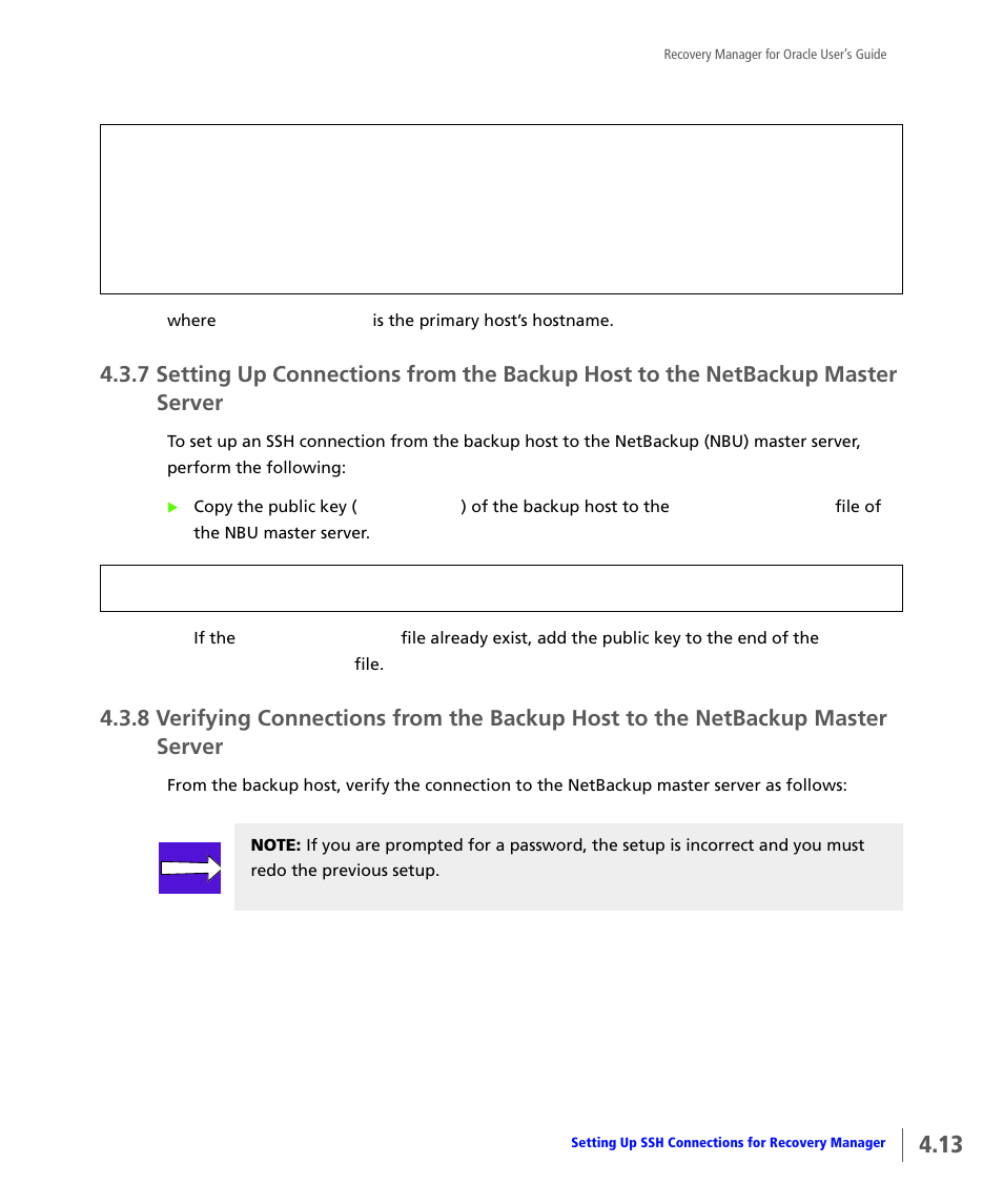 7 setting up | HP 3PAR Application Software Suite for Oracle User Manual | Page 61 / 184