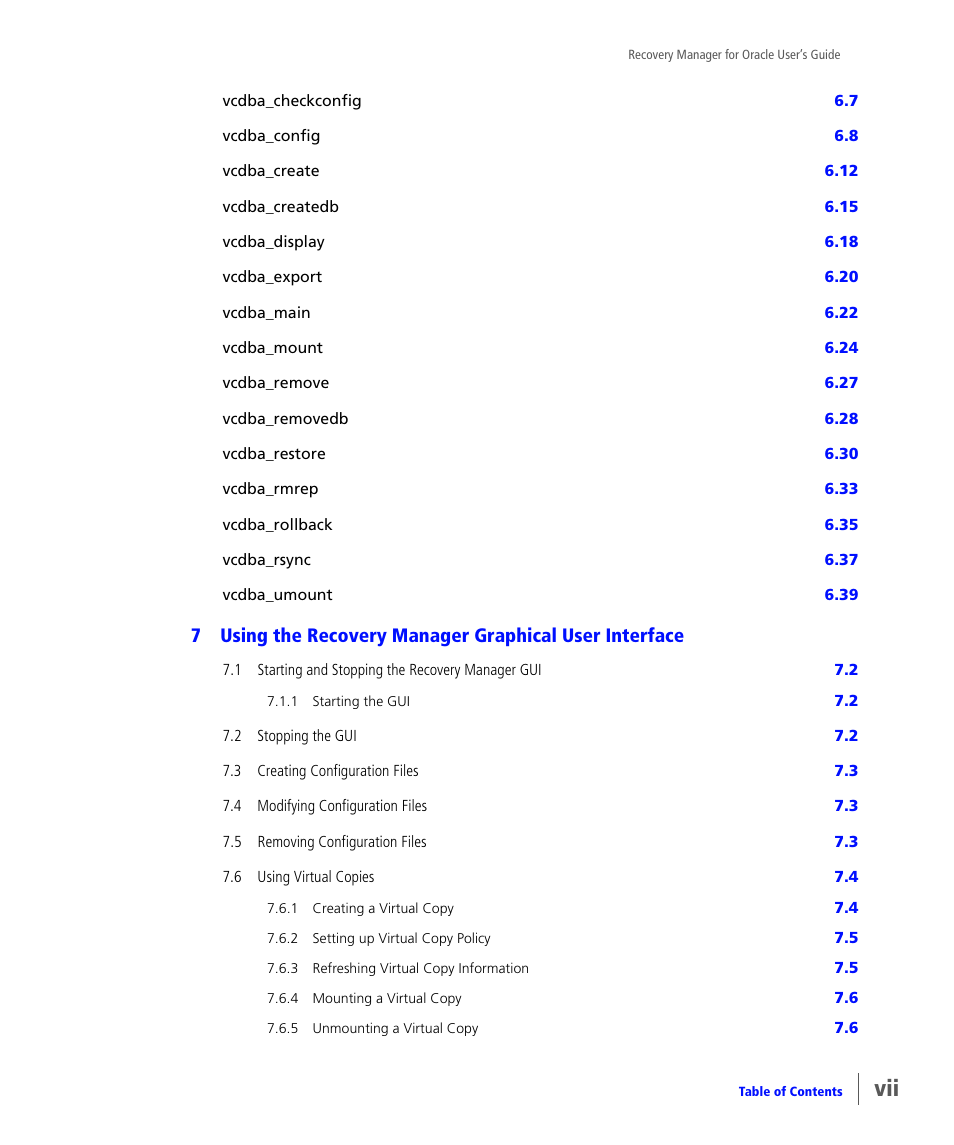 HP 3PAR Application Software Suite for Oracle User Manual | Page 7 / 184