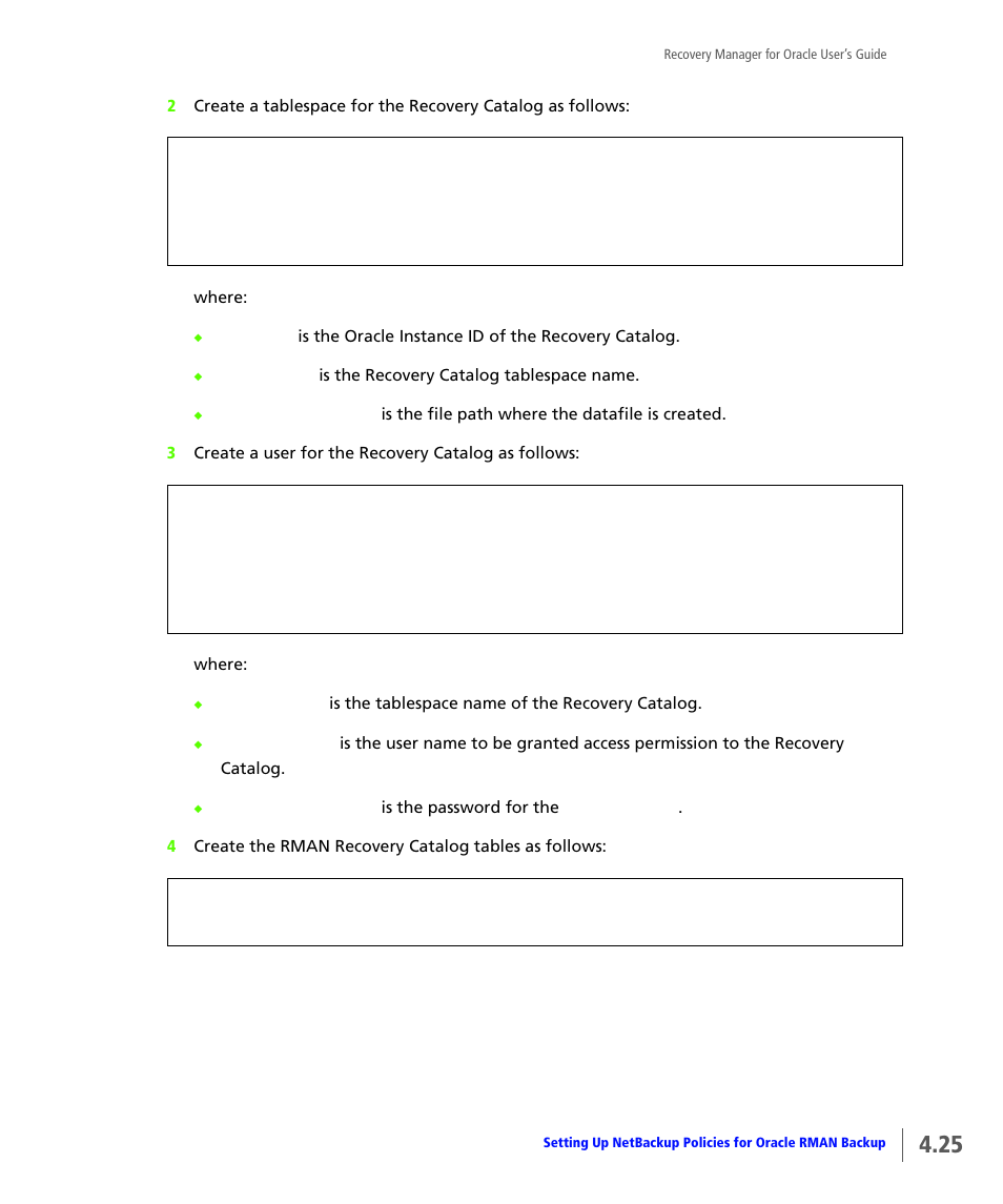 HP 3PAR Application Software Suite for Oracle User Manual | Page 73 / 184