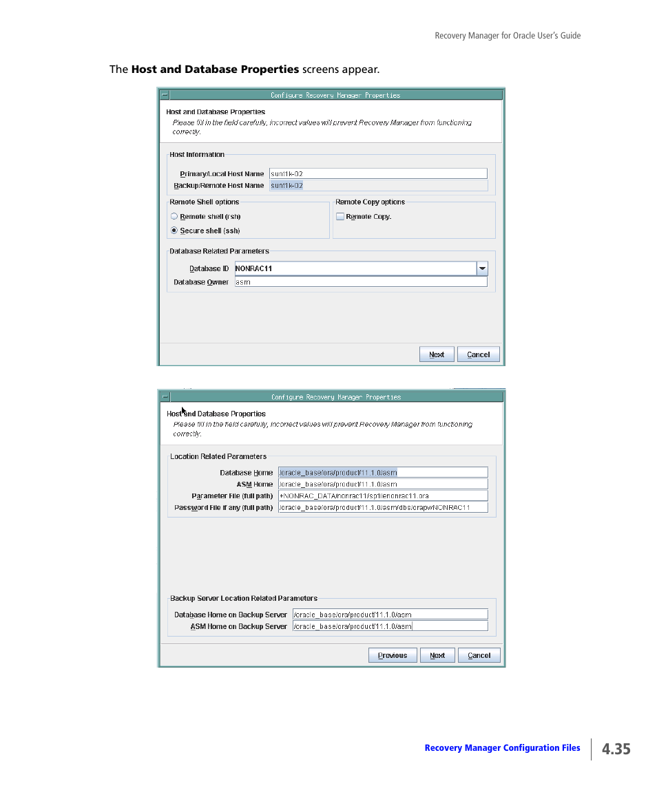 HP 3PAR Application Software Suite for Oracle User Manual | Page 83 / 184