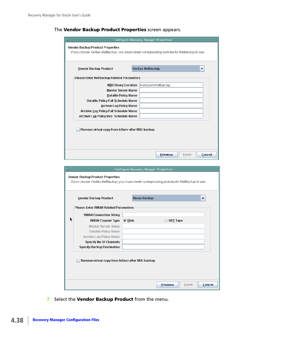 HP 3PAR Application Software Suite for Oracle User Manual | Page 86 / 184
