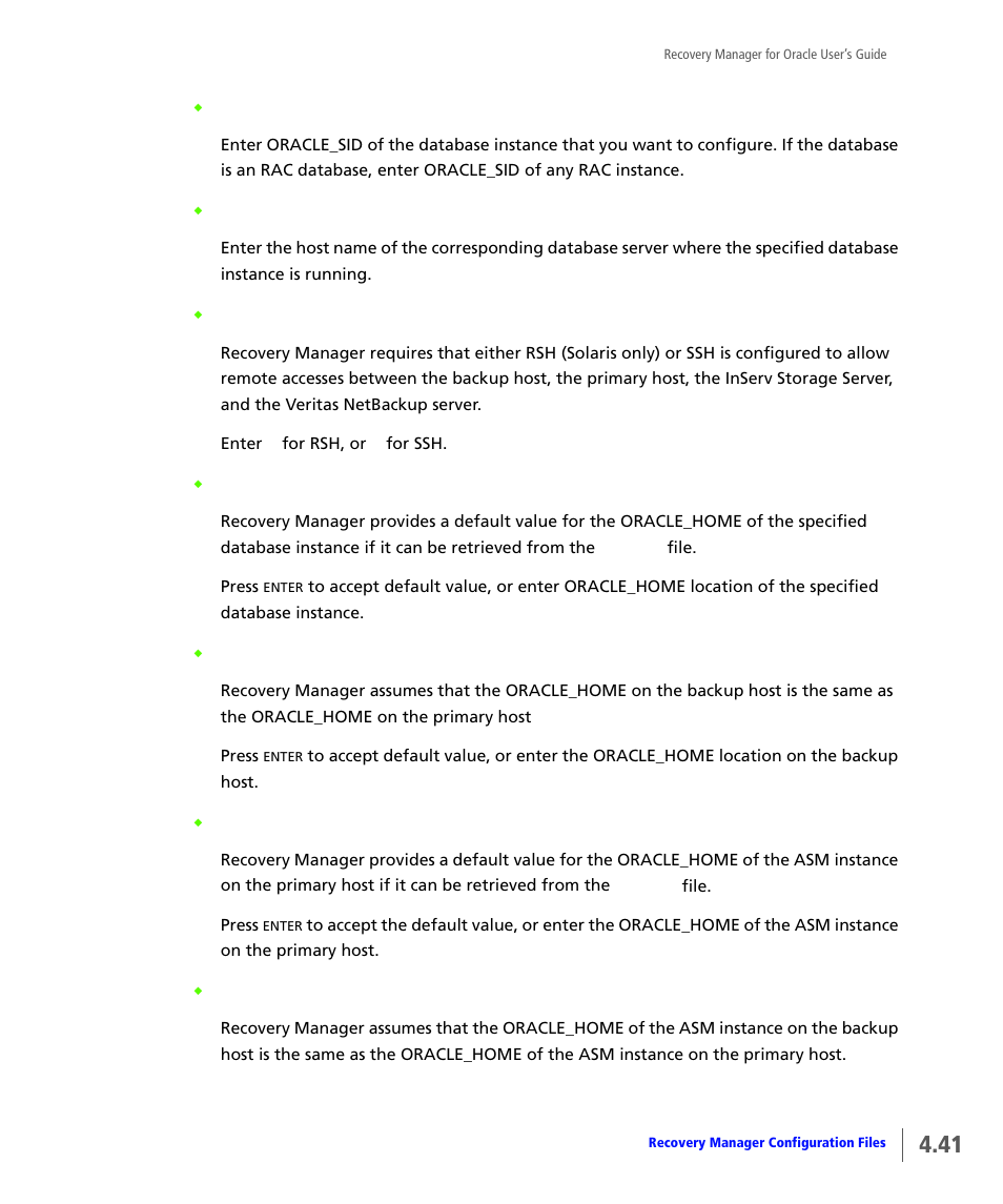 HP 3PAR Application Software Suite for Oracle User Manual | Page 89 / 184