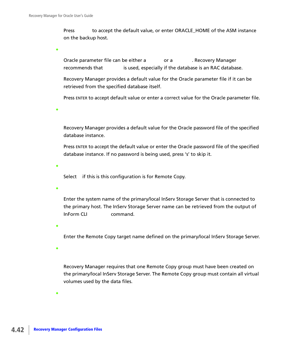 HP 3PAR Application Software Suite for Oracle User Manual | Page 90 / 184