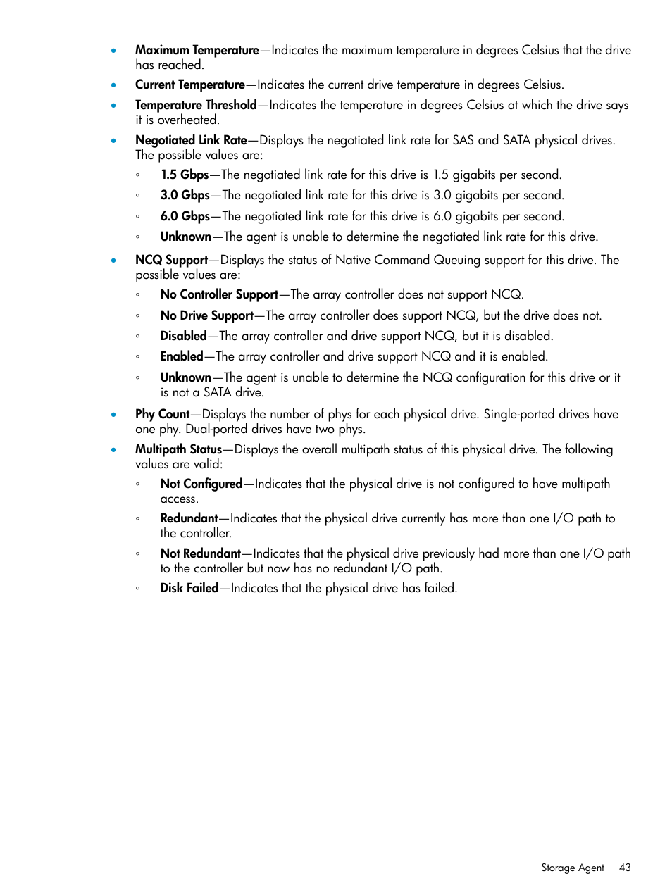 HP Insight Management Agents User Manual | Page 43 / 161