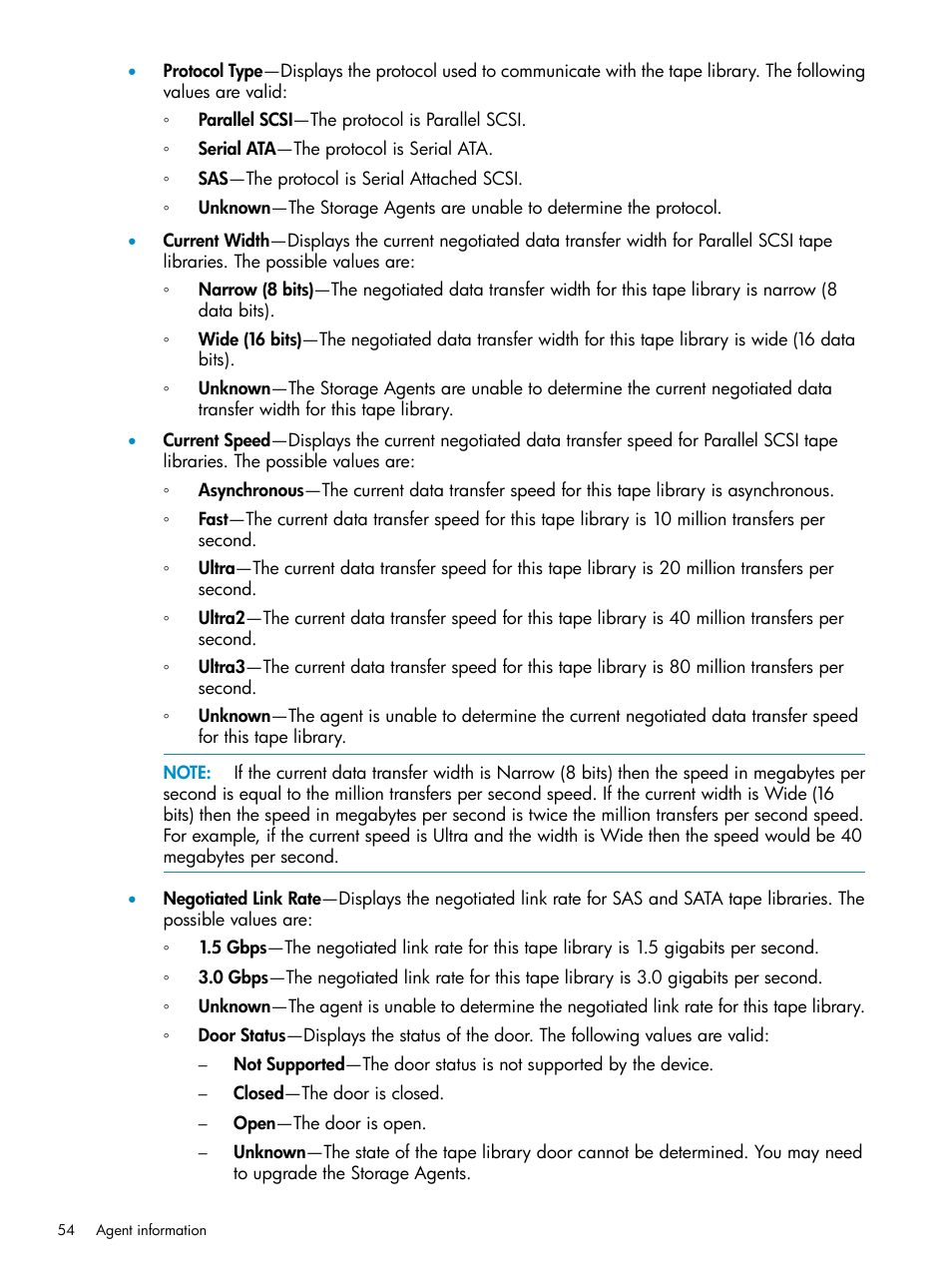 HP Insight Management Agents User Manual | Page 54 / 161