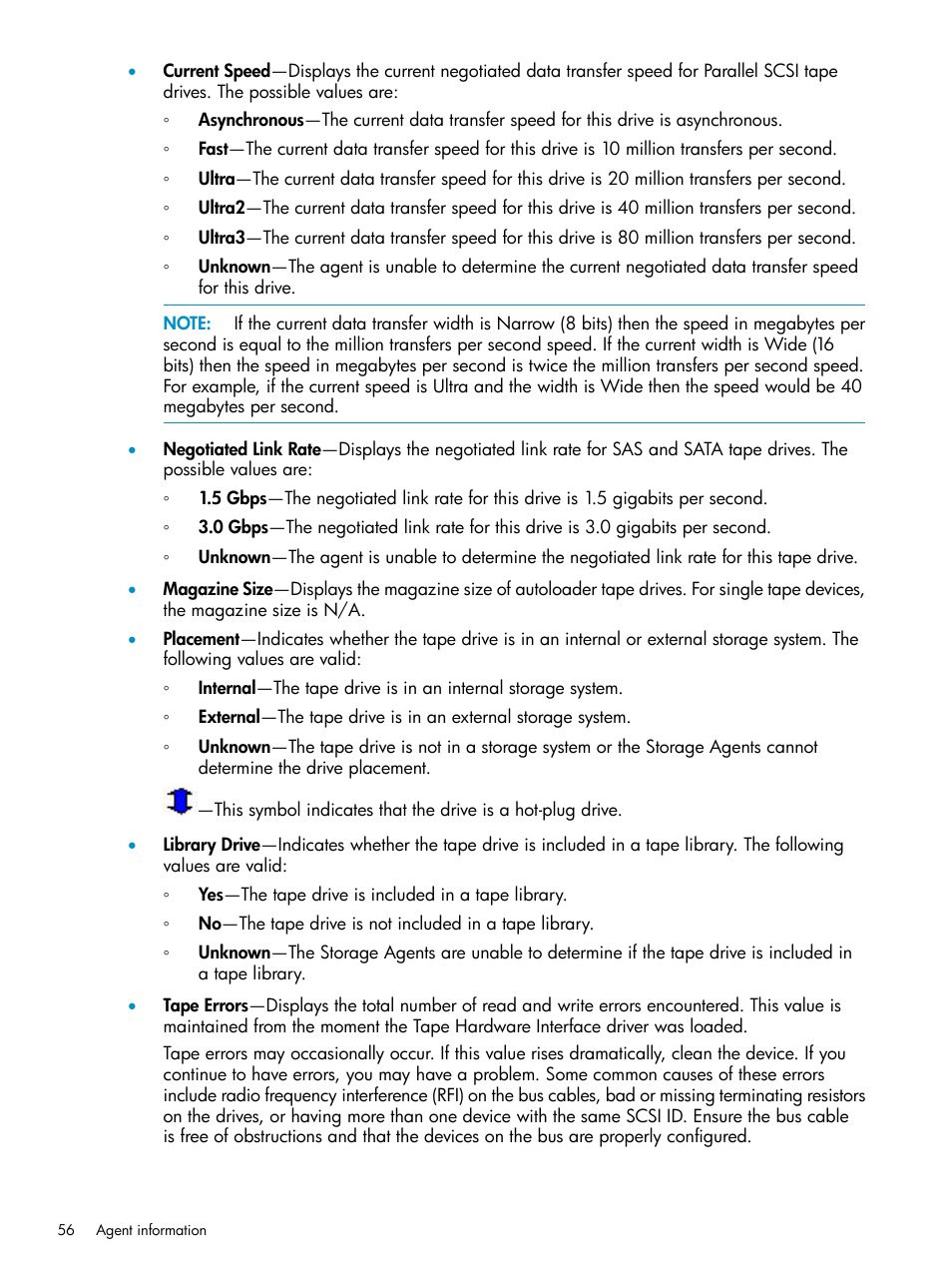 HP Insight Management Agents User Manual | Page 56 / 161