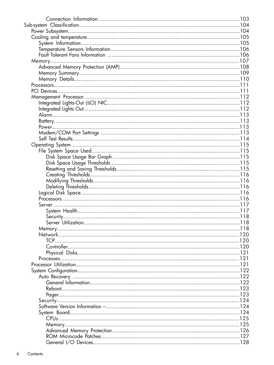 HP Insight Management Agents User Manual | Page 6 / 161