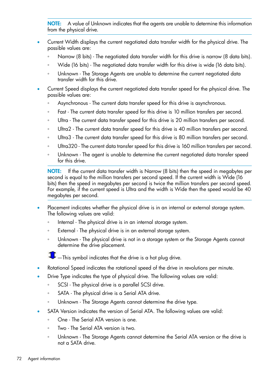 HP Insight Management Agents User Manual | Page 72 / 161