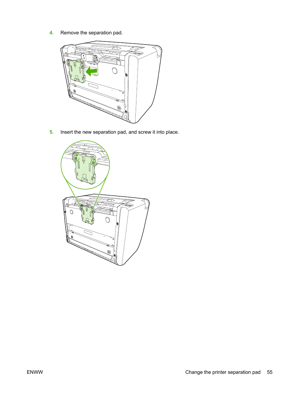 HP LaserJet P1007 Printer User Manual | Page 65 / 120