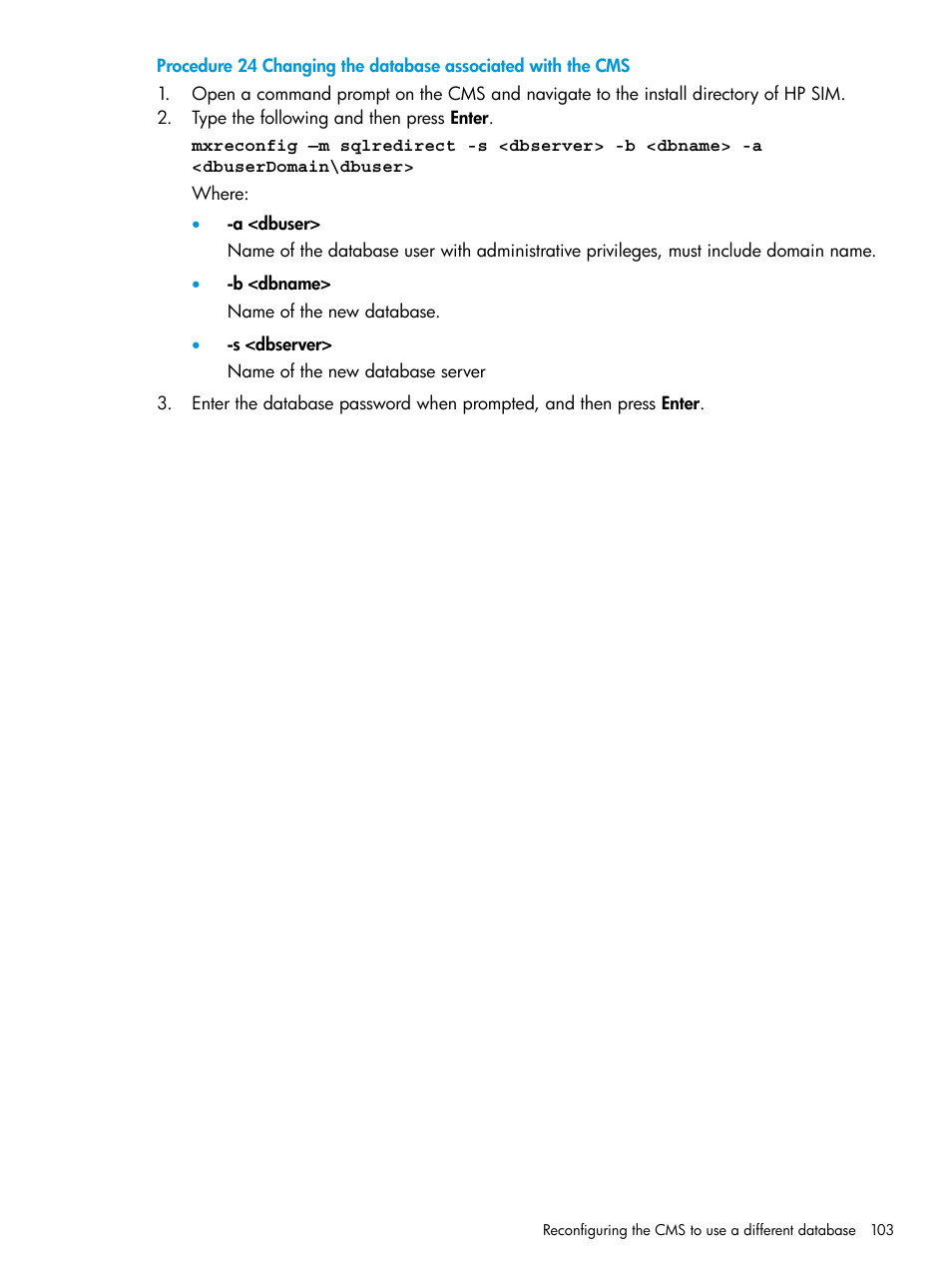 HP Systems Insight Manager User Manual | Page 103 / 256