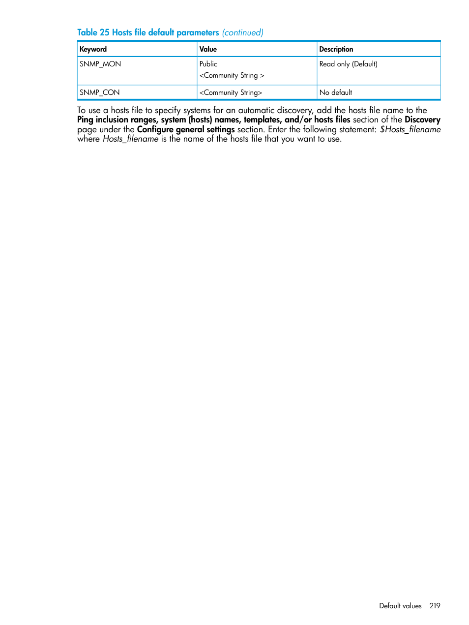 HP Systems Insight Manager User Manual | Page 219 / 256