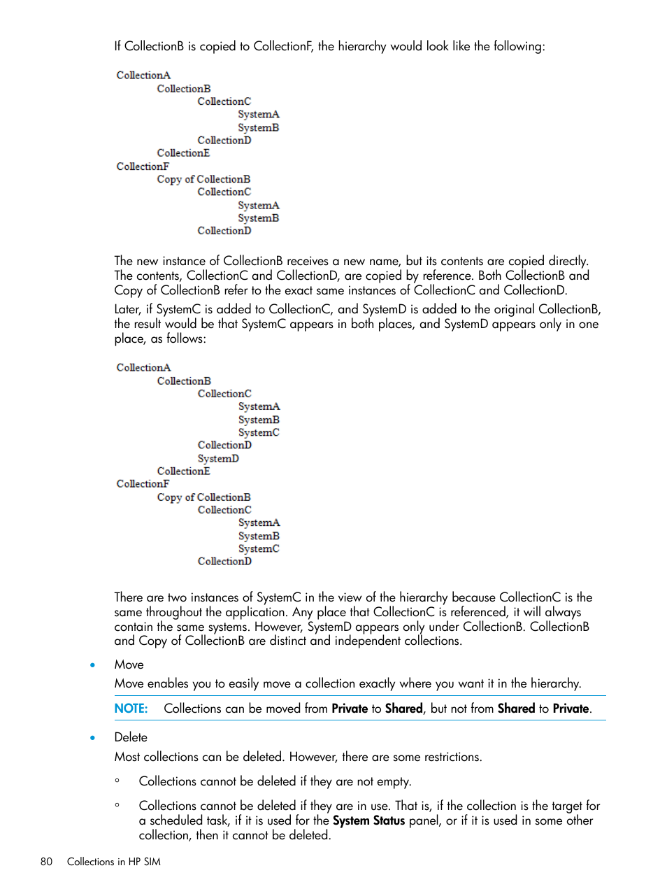 HP Systems Insight Manager User Manual | Page 80 / 256