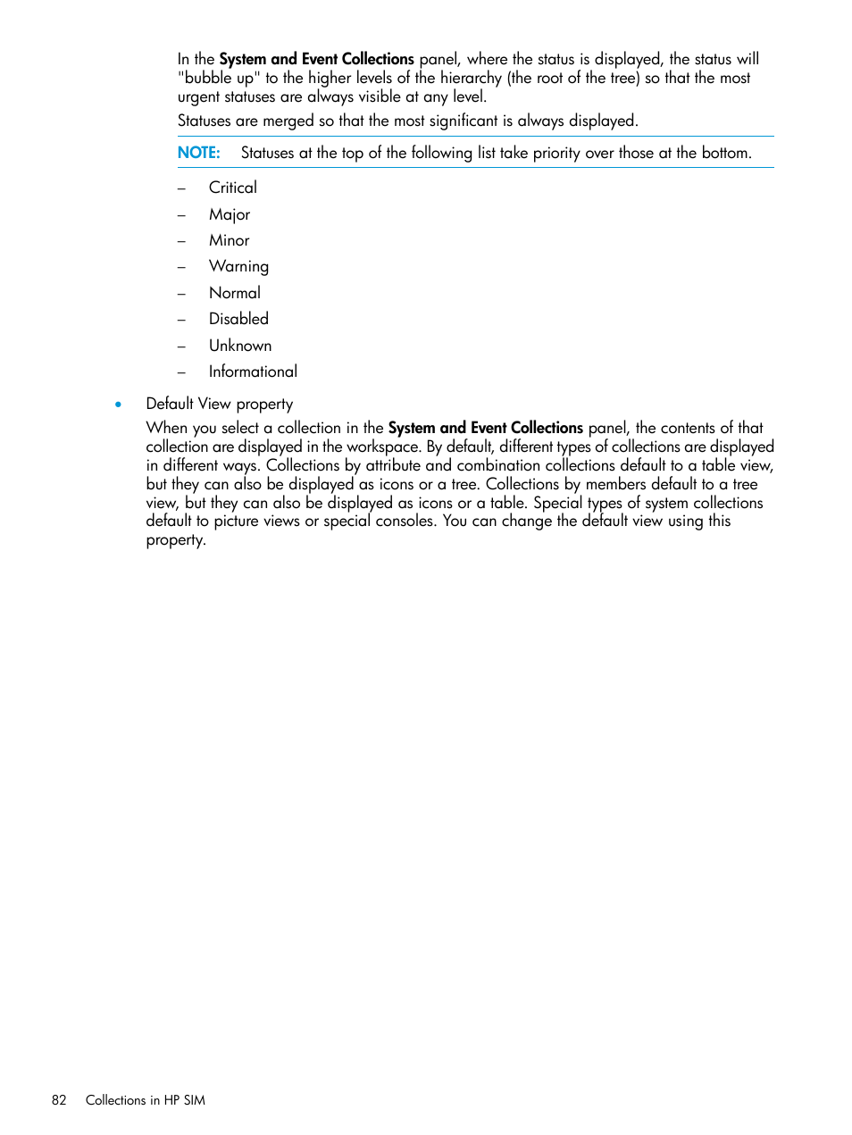 HP Systems Insight Manager User Manual | Page 82 / 256