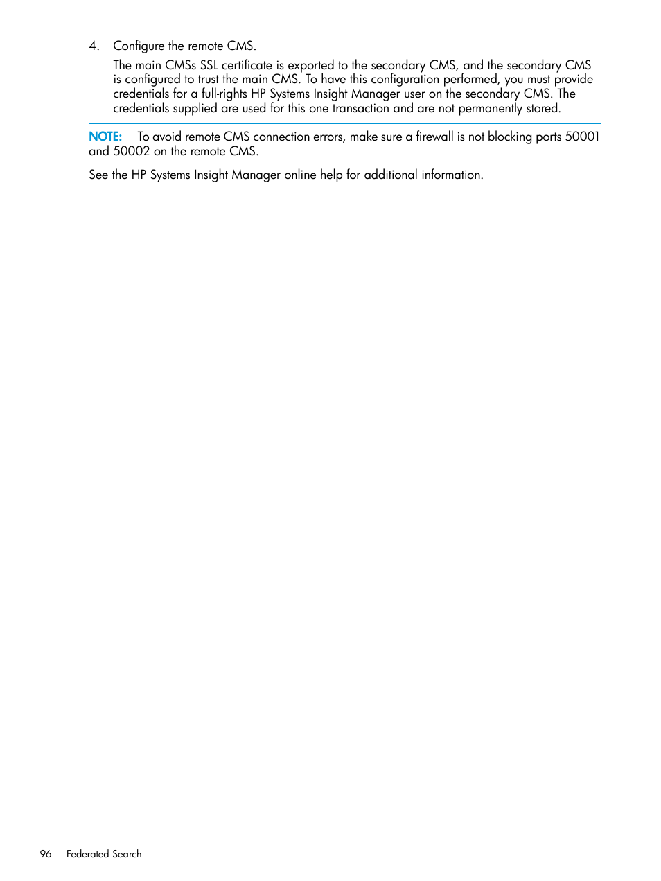 HP Systems Insight Manager User Manual | Page 96 / 256