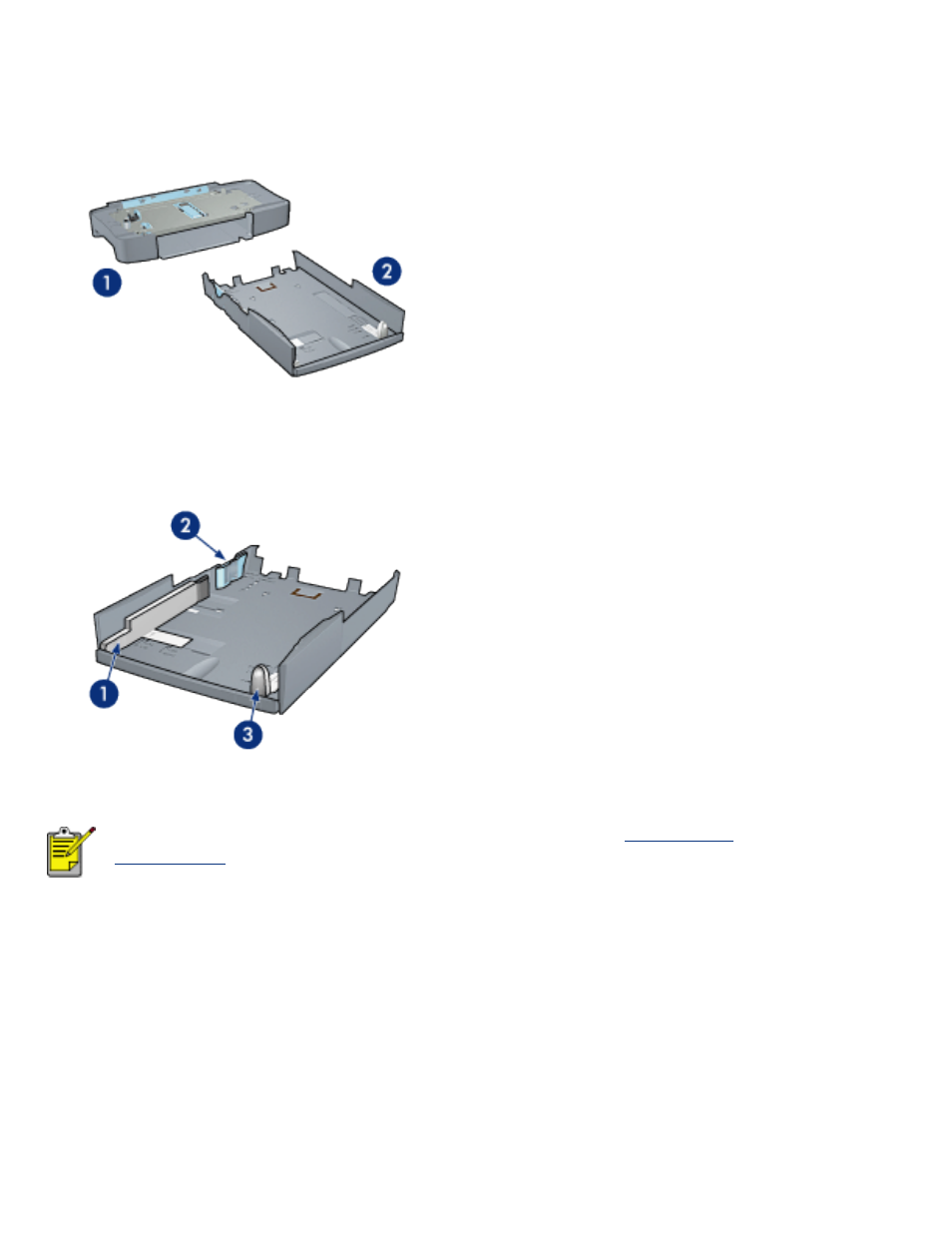 Accessory description, Setting the paper size | HP Deskjet 5650 User Manual | Page 25 / 165