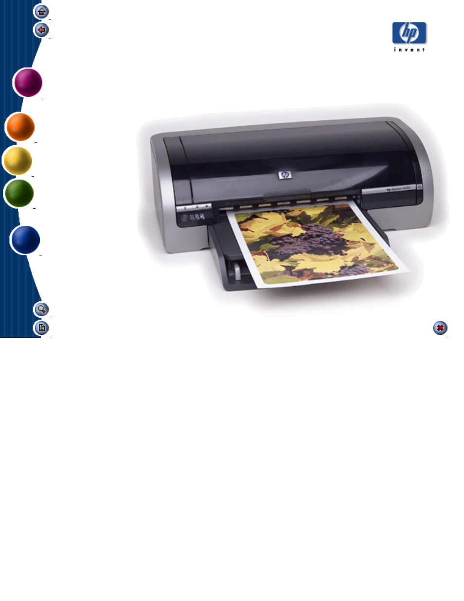 Hp printer assistant, Hp deskjet 5600 series | HP Deskjet 5650 User Manual | Page 30 / 165