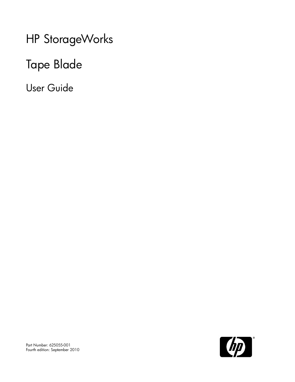 HP StoreEver LTO Ultrium Tape Blades User Manual | 84 pages