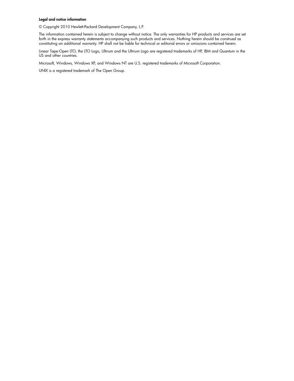 HP StoreEver LTO Ultrium Tape Blades User Manual | Page 2 / 84