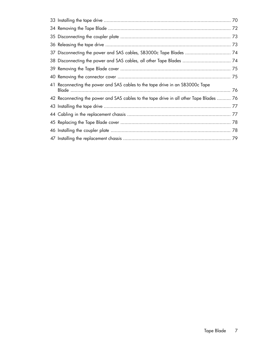 HP StoreEver LTO Ultrium Tape Blades User Manual | Page 7 / 84