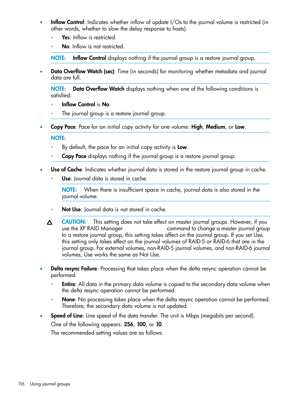 HP XP Continuous Access Software User Manual | Page 116 / 215