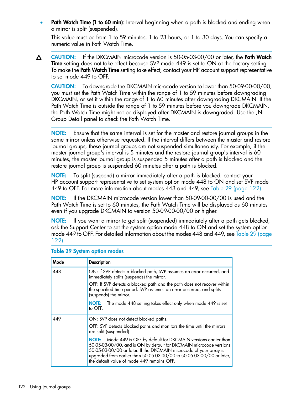 HP XP Continuous Access Software User Manual | Page 122 / 215