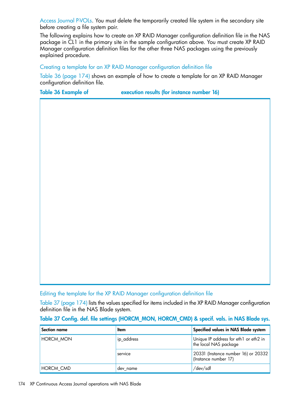 HP XP Continuous Access Software User Manual | Page 174 / 215
