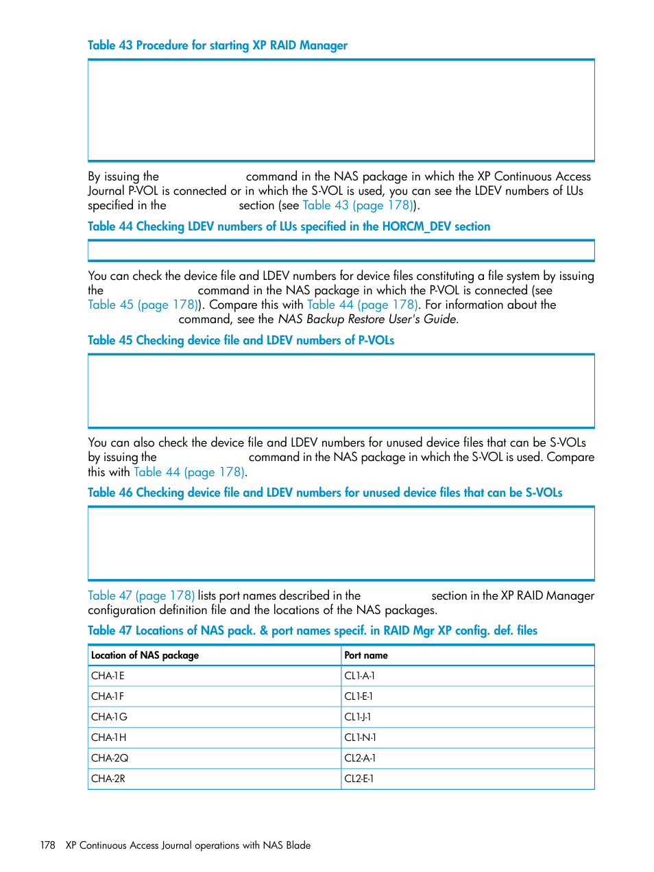 HP XP Continuous Access Software User Manual | Page 178 / 215