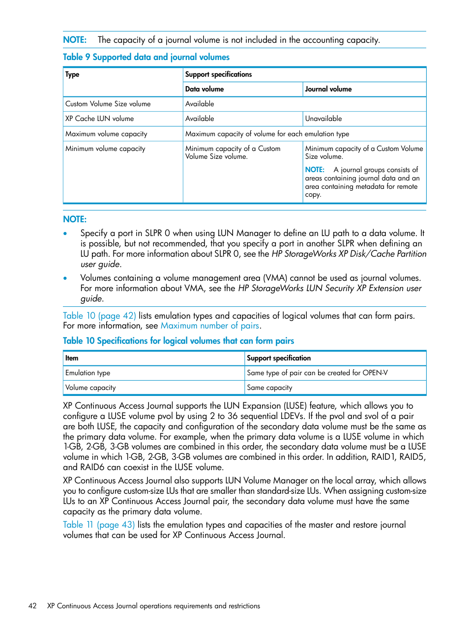 HP XP Continuous Access Software User Manual | Page 42 / 215