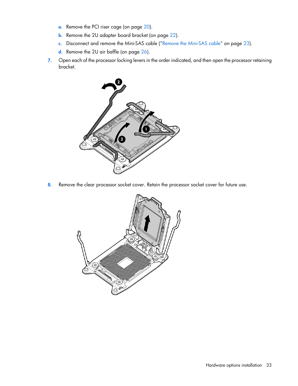 HP ProLiant SL210t Gen8 Server User Manual | Page 33 / 103
